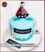 Unique Boat Theme Birthday Cake in Lahore - Image 4
