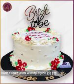 Customized Bride-to-Be Picture Cake in Lahore - Image 3