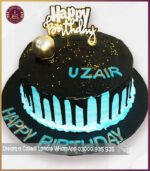 Delightful Chocolate Drip Birthday Cake in Lahore - Image 2