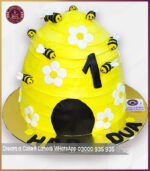 Adorable Honey Bee Theme Cake for Birthday in Lahore