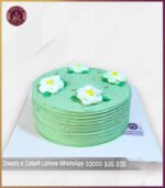 Ground and Flower Theme Cake for Nature Lovers in Lahore - Image 3