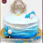 Sparkling Birthday Star Theme Cake in Lahore