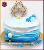 Sparkling Birthday Star Theme Cake in Lahore