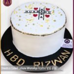 Special Husband and Papa Theme Cake in Lahore