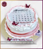 Customized Calendar Picture Cake for Birthdays in Lahore - Image 2