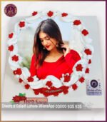 Beautiful Red Theme Birthday Picture Cake in Lahore - Image 4