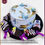 Celebrate Magical Moments with Blue Butterfly Popsicle Cake in Lahore