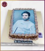 Personalized Chocolate Picture Cake in Lahore