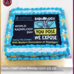 Custom Medical Theme Radiology Cake in Lahore