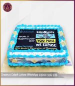 Custom Medical Theme Radiology Cake in Lahore - Image 2