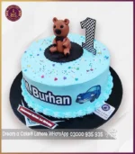 Sweet Teddy Bear 1st Birthday Celebration Cake in Lahore - Image 3
