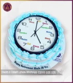 Custom Happy Retirement  Theme Cake in Lahore - Image 2