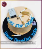 Unique Stop Smoking Theme Birthday Cake in Lahore
