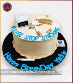 Unique Stop Smoking Theme Birthday Cake in Lahore - Image 3