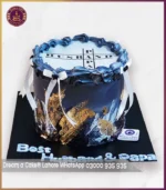 Celebrate Love with Best Husband and Papa Cake in Lahore