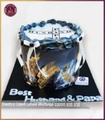 Celebrate Love with Best Husband and Papa Cake in Lahore - Image 3