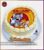 Custom Tom and Jerry Picture Cake for Kids’ Birthdays in Lahore