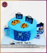 Adorable Boss Baby Cake with Cookies on Top in Lahore