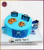 Adorable Boss Baby Cake with Cookies on Top in Lahore - Image 2