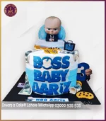 Custom Boss Baby Cake with Cookies & Cash Design in Lahore - Image 4