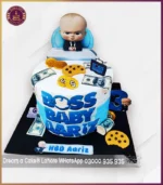 Custom Boss Baby Cake with Cookies & Cash Design in Lahore - Image 5