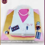 Unique Doctor Coat Cake for Female Doctors Celebrations in Lahore