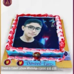 Superhero Fun with Ironman Theme Picture Cake in Lahore
