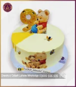 Celebrate Childhood Joy with Pooh Theme Cake in Lahore - Image 2