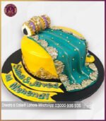 Unique Dholki Theme Wedding Cake in Lahore