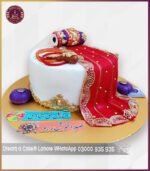 Customized Bright Dholki Theme Celebration Cake in Lahore - Image 3