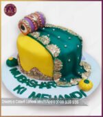 Custom Dholki Style Cake for Weddings in Lahore - Image 3