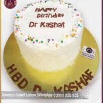 Classic White Cream Birthday Cake in Lahore