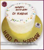 Classic White Cream Birthday Cake in Lahore