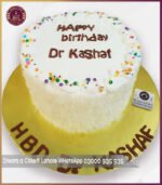 Classic White Cream Birthday Cake in Lahore - Image 2