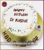 Classic White Cream Birthday Cake in Lahore - Image 4