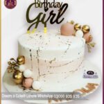 Stylish Girl Theme Birthday Cake for Celebrations in Lahore