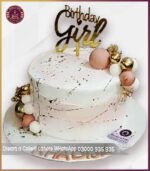 Stylish Girl Theme Birthday Cake for Celebrations in Lahore - Image 2