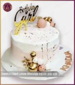 Stylish Girl Theme Birthday Cake for Celebrations in Lahore - Image 3