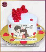 Customized Heart and Photo Cake for Special Moments in Lahore