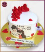 Customized Heart and Photo Cake for Special Moments in Lahore - Image 4
