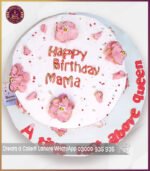 Customize  Cream Cake for Mama’s Birthday in Lahore - Image 2
