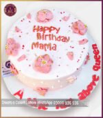 Customize  Cream Cake for Mama’s Birthday in Lahore - Image 4