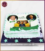 Special 14 August Picture Cake for Independence Day in Lahore