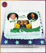 Special 14 August Picture Cake for Independence Day in Lahore - Image 2