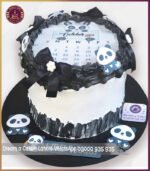 Customized Panda Theme Birthday Fire Cake in Lahore - Image 2