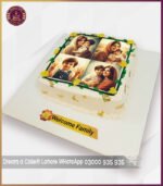 Customized Family Photo Cake for Special Occasions in Lahore - Image 2