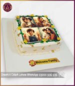 Customized Family Photo Cake for Special Occasions in Lahore - Image 3