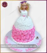 Princess Style Doll Birthday Celebration Cake in Lahore