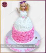 Princess Style Doll Birthday Celebration Cake in Lahore - Image 4