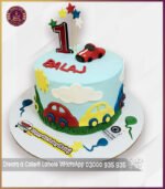 Custom Cars Cake for Baby’s First Birthday in Lahore - Image 2